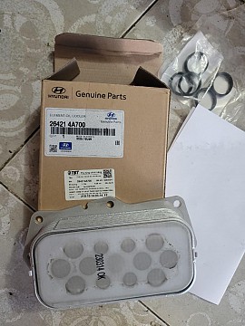 Lõi lọc két làm mát dầu Hyundai (Mã: 26421-4A700)